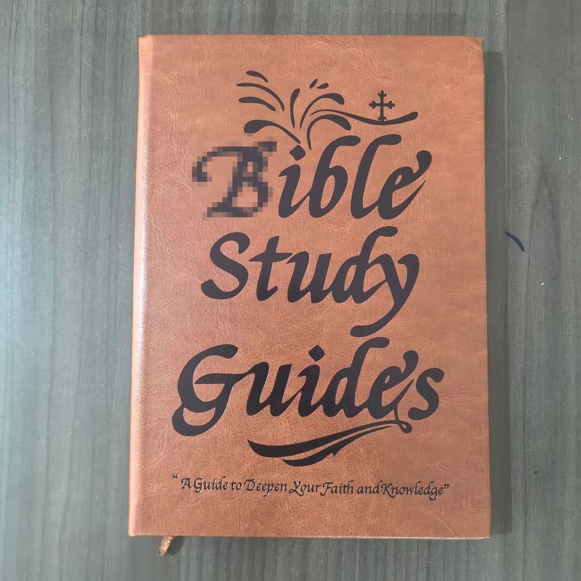 Christian Bible Study Journal with Book-by-Book Scripture Notes Prayer Reflection Pages Devotional Learning Workbook Gift