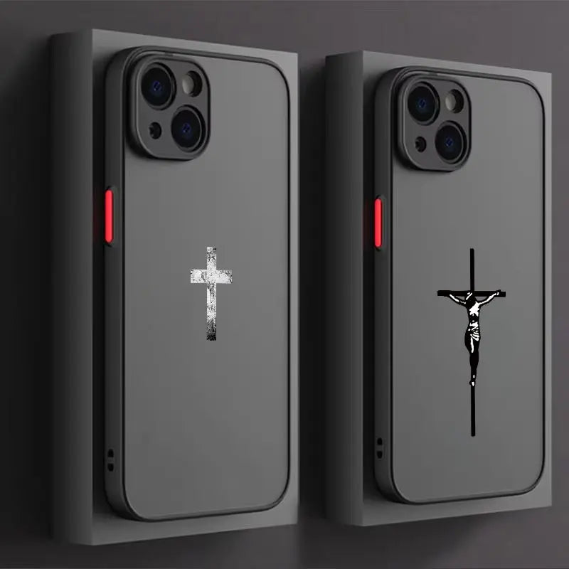 Verse of The Christian Bible Jesus Phone Case For iPhone 17 16 15 14 13 12 11 Pro Max Mini SE 7 8 Plus Air Shockproof Hard Cover