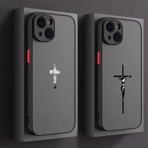 Verse of The Christian Bible Jesus Phone Case For iPhone 17 16 15 14 13 12 11 Pro Max Mini SE 7 8 Plus Air Shockproof Hard Cover